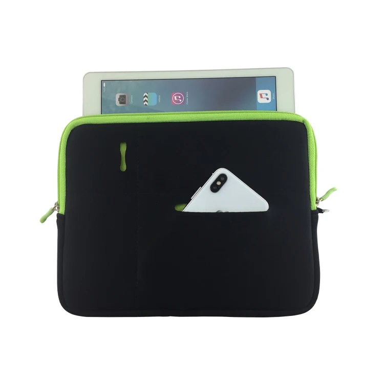 Sleeve Style Small Custom Colored Protective Slim Pockets Pouch Padded