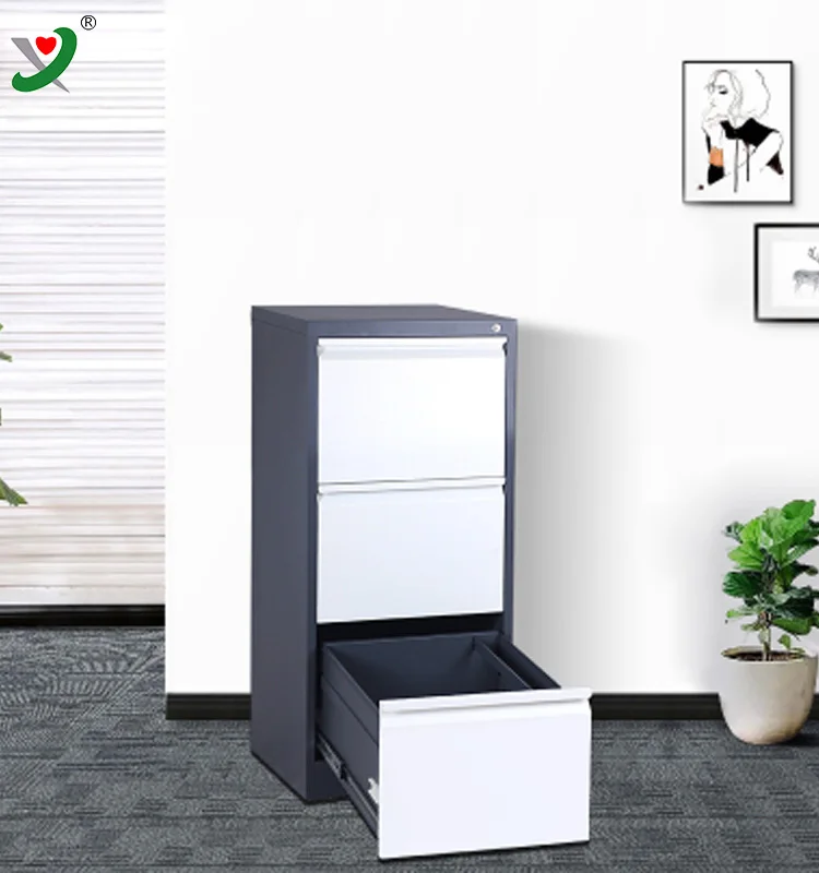 Yishun  import steel locker 3 drawers steel iron office furniture filling cabinet