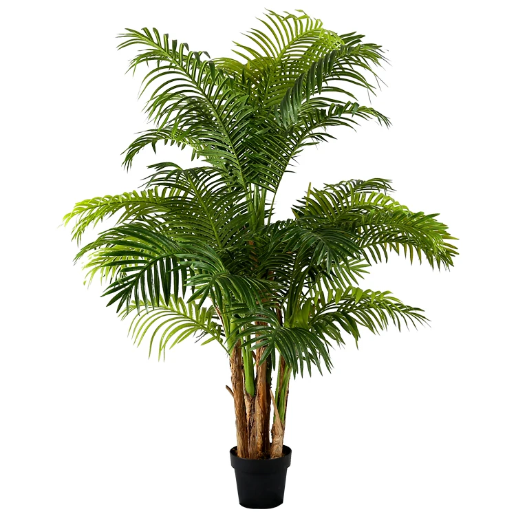 160cm Fake Artificial Hawaii Palm Tree Kwai Plant Interior Decoration ...