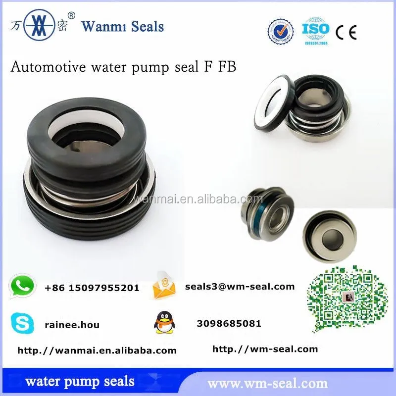 Water Pump Ceramic Seals Mechanical Seals Types Used In Engine Pumps