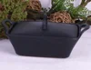 UNICASA ceramic rectangle casserole 10.5 inch black