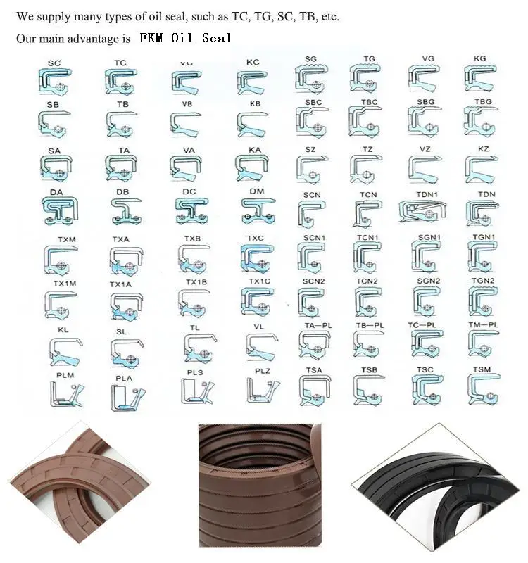 Oil Seal Cross Reference Chart