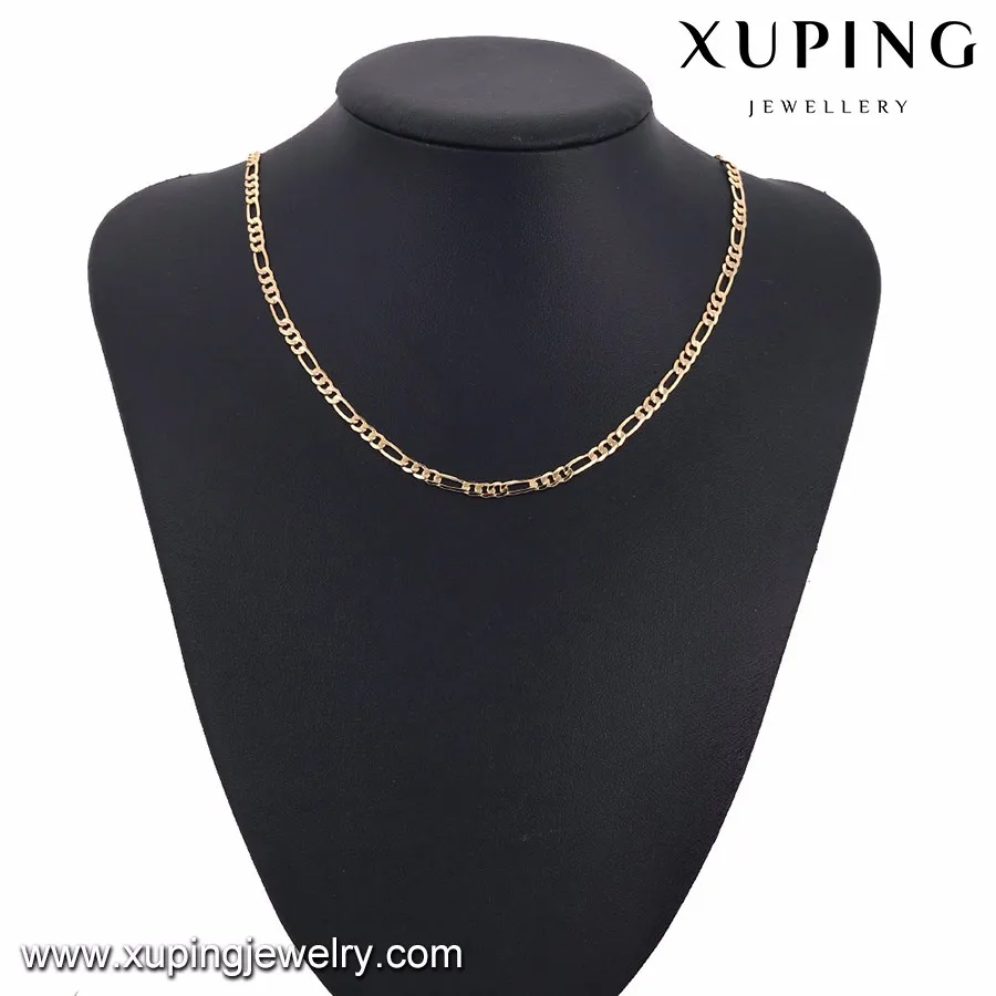 43281 Xuping Jewelry Good Quality Copper Chain Necklaces With 18k Gold Plated Buy Good Quality
