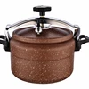 Full Aluminium Granite Painting Big Capability Pressure Cookware with Ceramic Coating