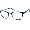 France and Italy 3D visual female full stainless steel metal frame brand ultra-thin full frame women optical frames