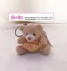 Wholesale Dress Bear Keychain Stuffed Soft Mini Bear Key Ring Toy