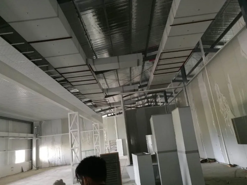 20mm Pir Foam Pre-insulated Aluminum Duct Panels For Central Air ...