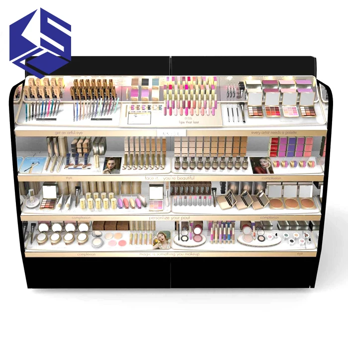Wholesale Makeup Store Display Stand Lipstick Display Stand Wooden
