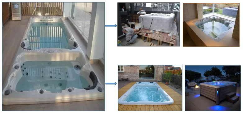 detachable bathtub jets