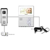 2 Wire 4 Wire Intercom Door Phone Villa Office Visual Door Bell Phone 2 years Guarantee China Door Camera Intercom
