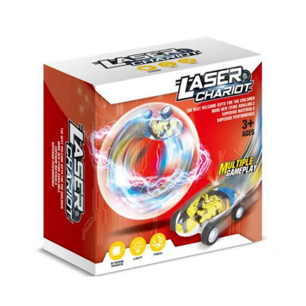 
Laser chariot spinner high speed mini car toys 
