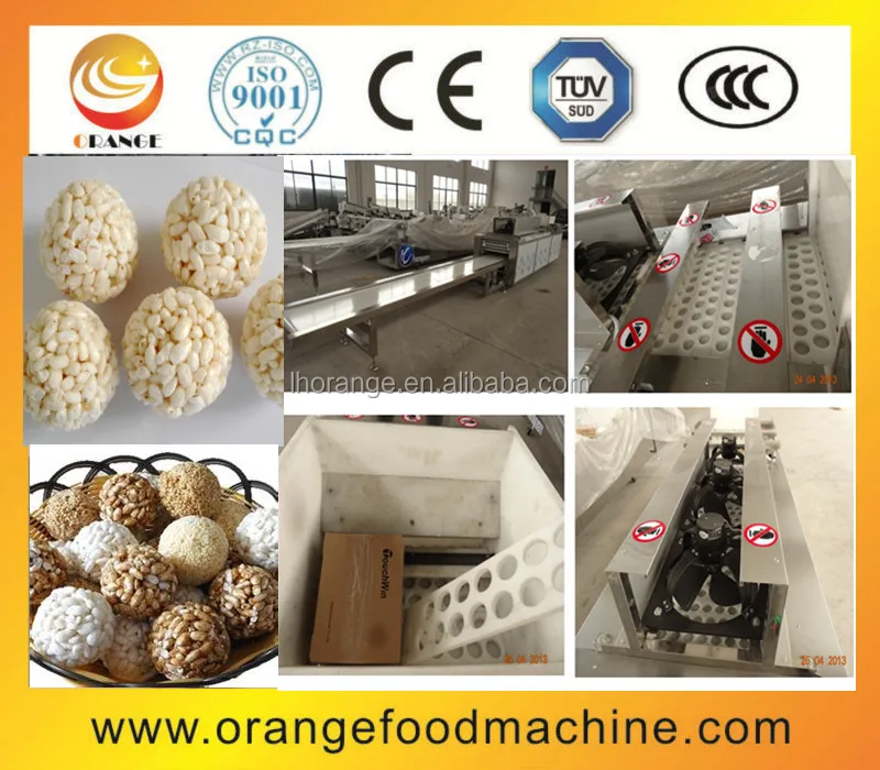 Rice Ball Making Machine / Puffed Rice Ball Machine / Rice Ball Machine