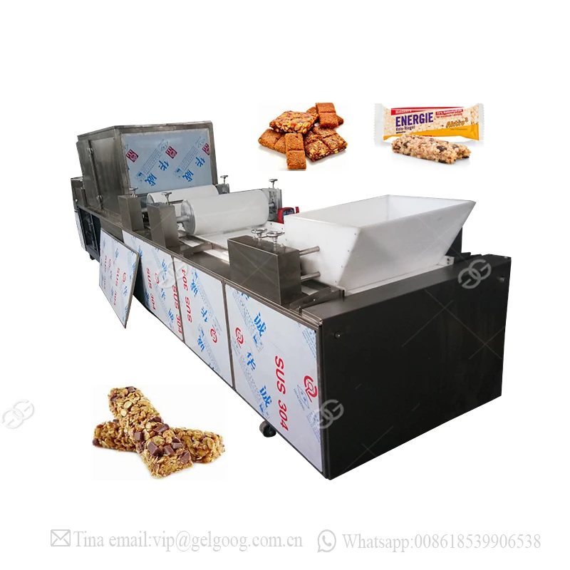 Automatic Peanut Candy Cereal Bars Machine Granola Bar Making Equipment