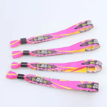 Full Color Printing Party Entrance Bracelets Full Color Printing Party Entrance Bracelets