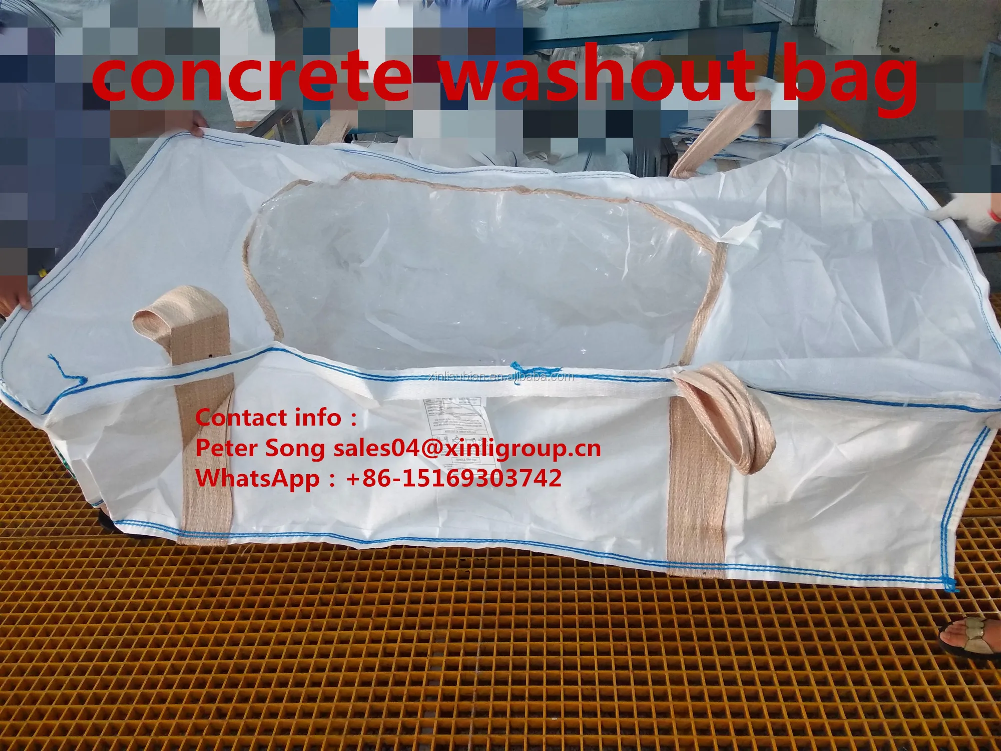 Usa Market Cheap Concrete Washout Bag - Buy Concrete Washout Bag,2470kg Concrete Bag,Pp Skip Bag ...
