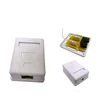 Cat5e UTP Surface Mounted Box surface mount box adapter cat5 rj45 surface mount electrical box front Jack With Shutter