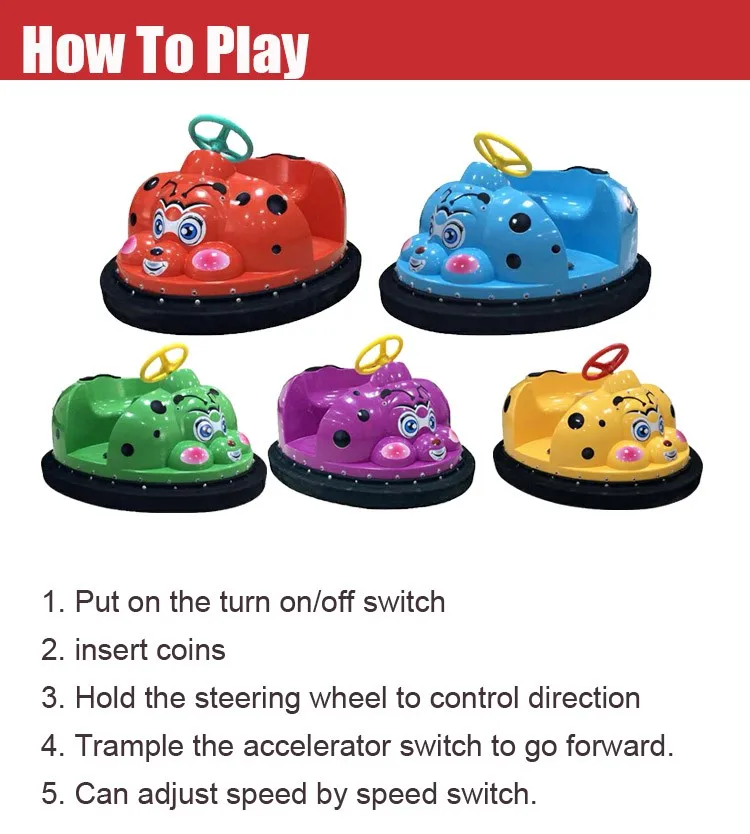 outdoor toys bumper cars