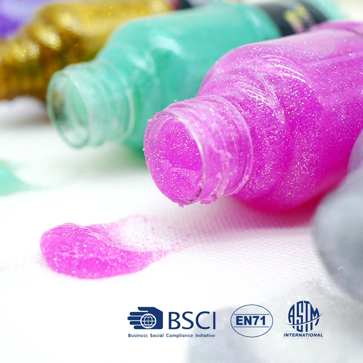 120ml Bulk Glitter Glue for Kids Craft Decoration