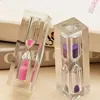 Acrylic 5 minutes tea hourglass sand timer clock