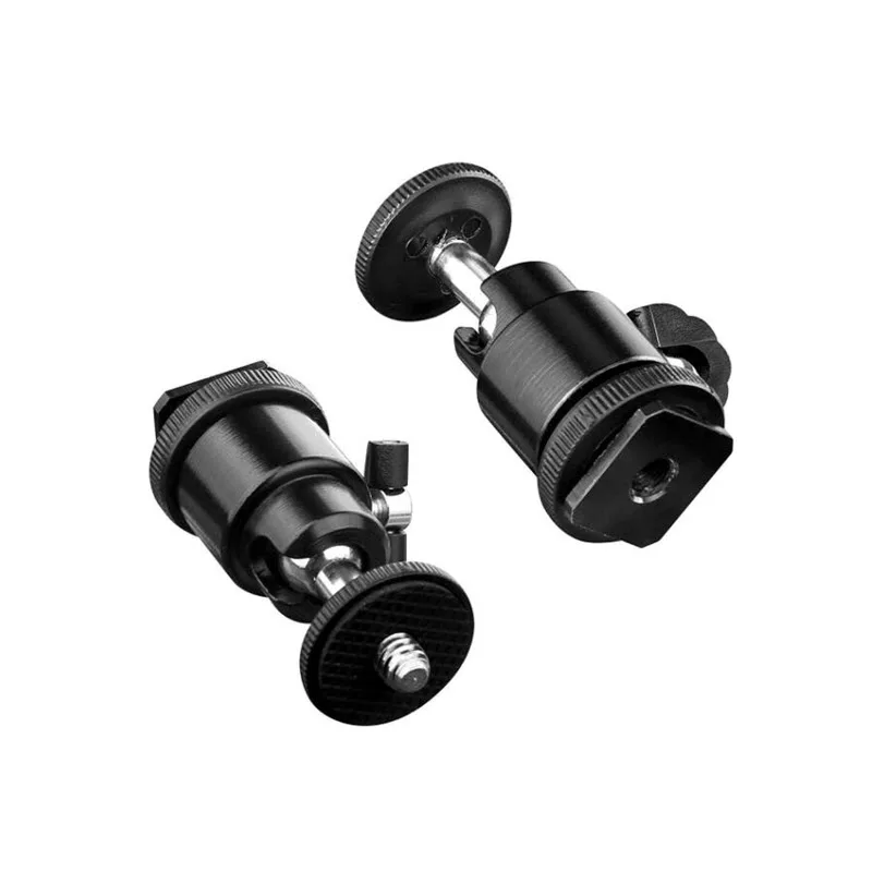 Aluminum Ball Head Mount Universal 360 Degree Swivel Rotating Mini