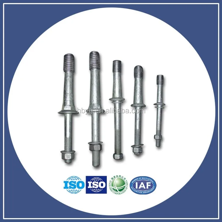 Hot Galvanized Spindle Insulator High Voltage Insulator Spindles For ...