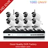 IP Bullet camera 4ch nvr kits, 4ch NVR Kit with Free CMOS Software P2P Cloud and H.264