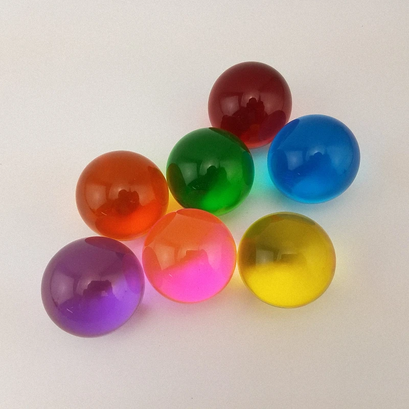 1 Inch Transparent Colored Acrylic Balls Buy Colored Acrylic Balls
