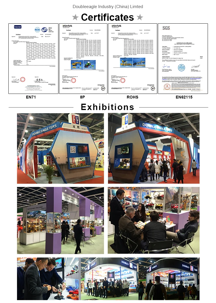 Double E Double E building blocks toy excavator car for kids education