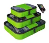 Travel Packing Cube (Small-Large 3 Piece) for Carry-on Travel Accessories, Suitcase and Backpacking (Double Compartment)