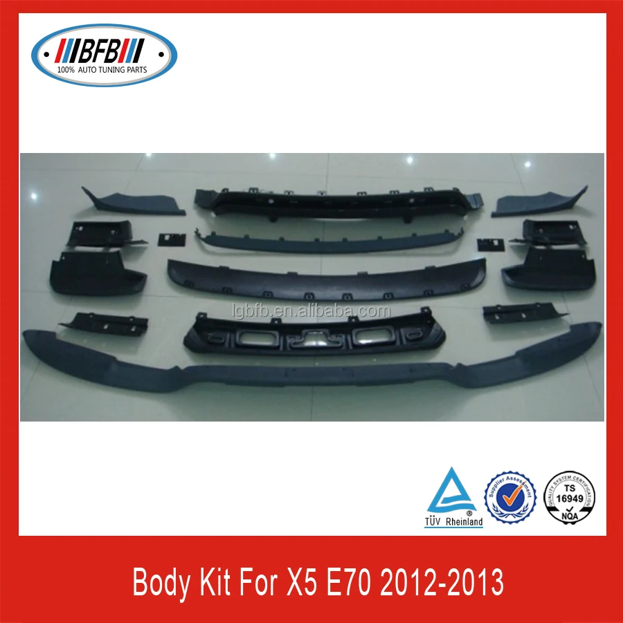 Aksesoris Mobil Truk Auto Rear Bumper Bodykit Untuk Bmw E70 X5 Seri