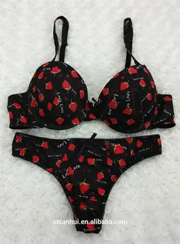 women's bra panty set