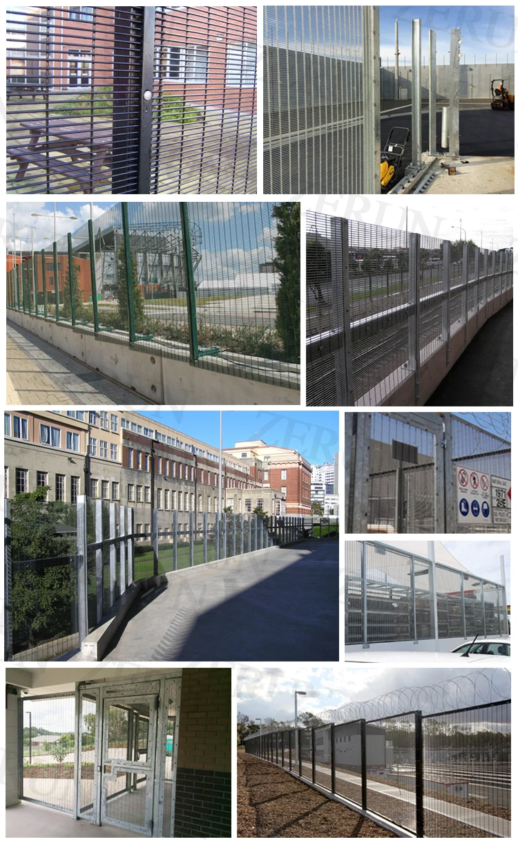 Anti Climb High Security Fence/ Prison 358 Fencing/ Electric Security Fence Buy Anti Climb