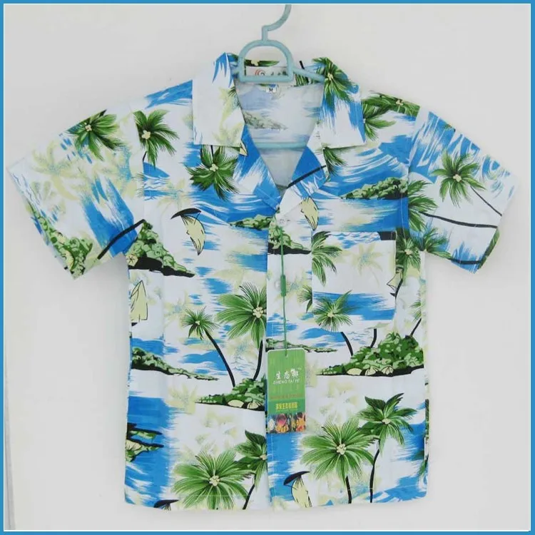 Printed Design Children Hawaiian Shirts Fashion Shirts - Buy Printed ...