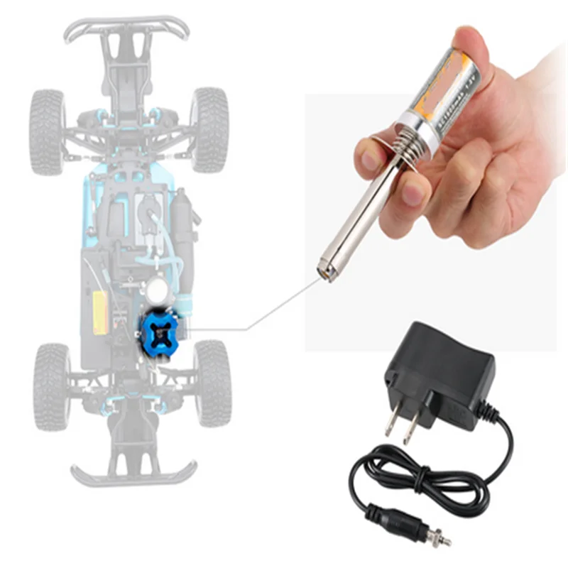 Starter Kits Glow Plugs Igniter For HSP RedCat 1/8 Nitro RC 1/10 Car N6W2