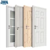 JHK-Solid wood door design white primed veneer wood home interior door from China Suppliers