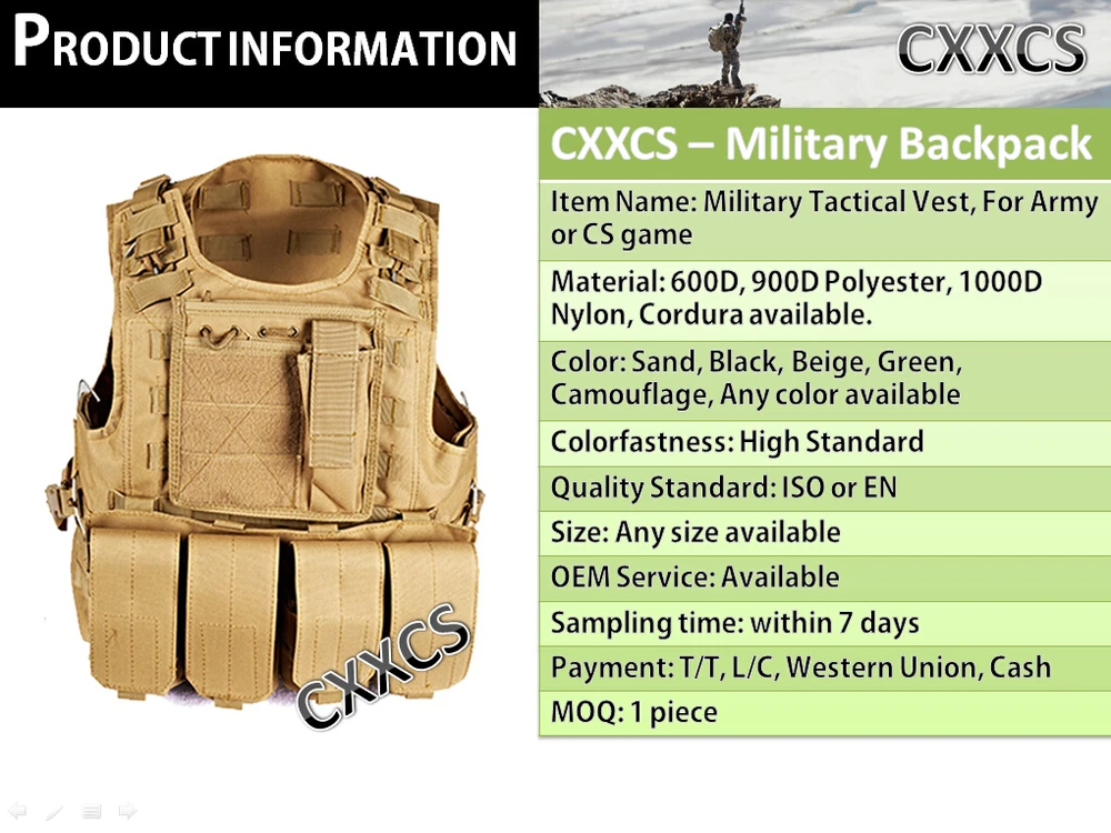Quick Release Military Tactical Vest Cheap Load Bearing Vest Tactical
