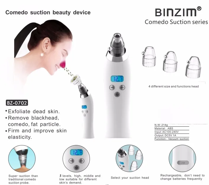 Amazon Hot Selling Comedo Suction Beauty Device Buy Multi Function Beauty Equipment Blackhead Suction Device Microcrystalline Skin Smooth Product On Alibaba Com
