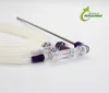 contoured trumpet style valve laparoscopic suction and irrigation tube for endoscopic surgery