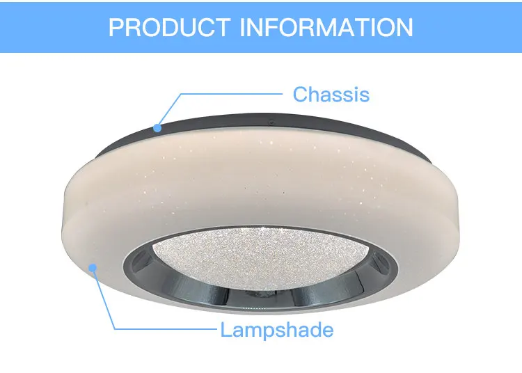 China supplier ceiling led lighting for livingroom with decorative lamp cover of ceiling light