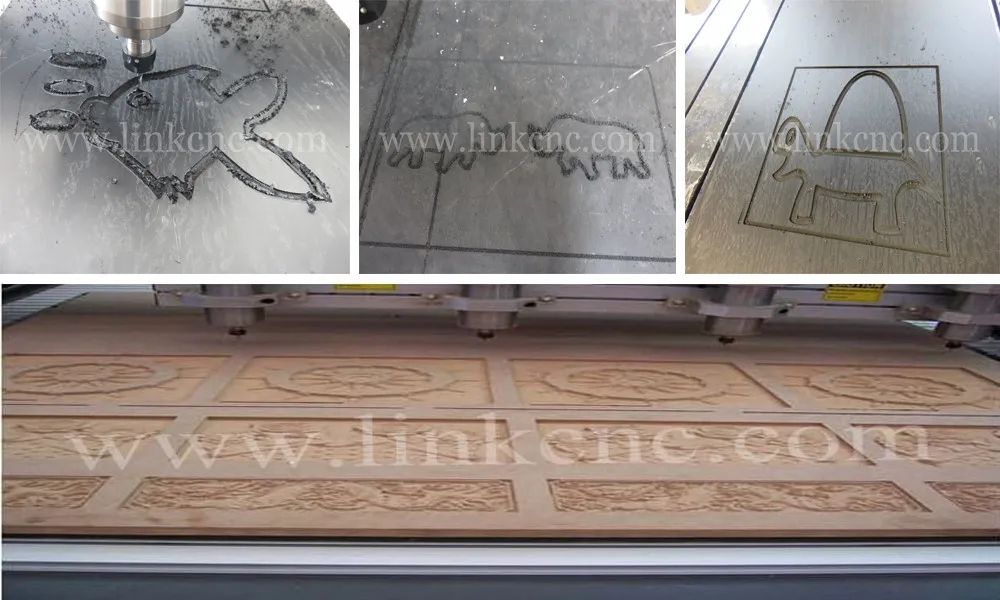 Cost effective cnc router china / LINKCNC 1300*2500mm wood cut machine LXM1325