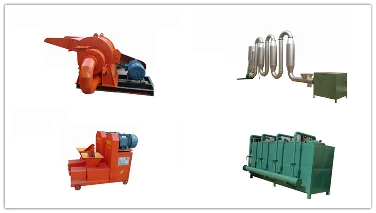 6t/24h sri lanka coconut shell charcoal machine