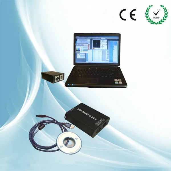 led stage party disco USB-DMX512 stage lights box USB-DMX512 controller