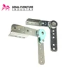Automatic spring back 90-180 degree functional iron reclining sofa headrest hinge