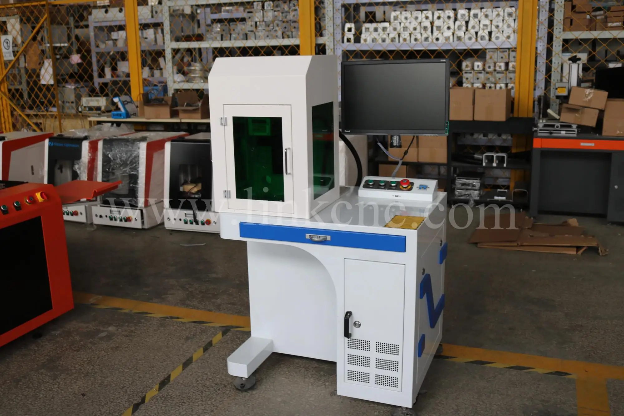 New model fiber printer 20W 30W 50W fiber laser marking machine with homemade fiber laser