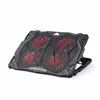 Height adjustable Gaming Laptop Cooling Pad for 15.6 - 19 Inch Laptops with Four 110mm Fans