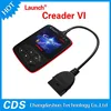 100% Original Launch Creader 6+ support JOBD OBD code scanner creader VI+ VI Plus OBD2 OBDII diagnostic tool