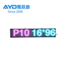 Hotcake New Design Smart Advertising Running Message Moving LED Open Sign Board 12v LED Emotion Sign For Car
