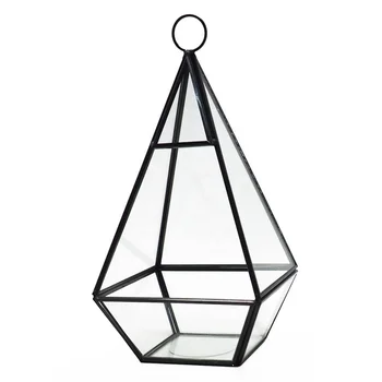 Indoor Plant Hanging Garden Decor Pyramid Shape Mini Geometric