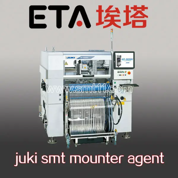 pick and place machine /hot sale JUKI Flexible Mounter KE3020VA/VRA 6 nozzles chip mounter