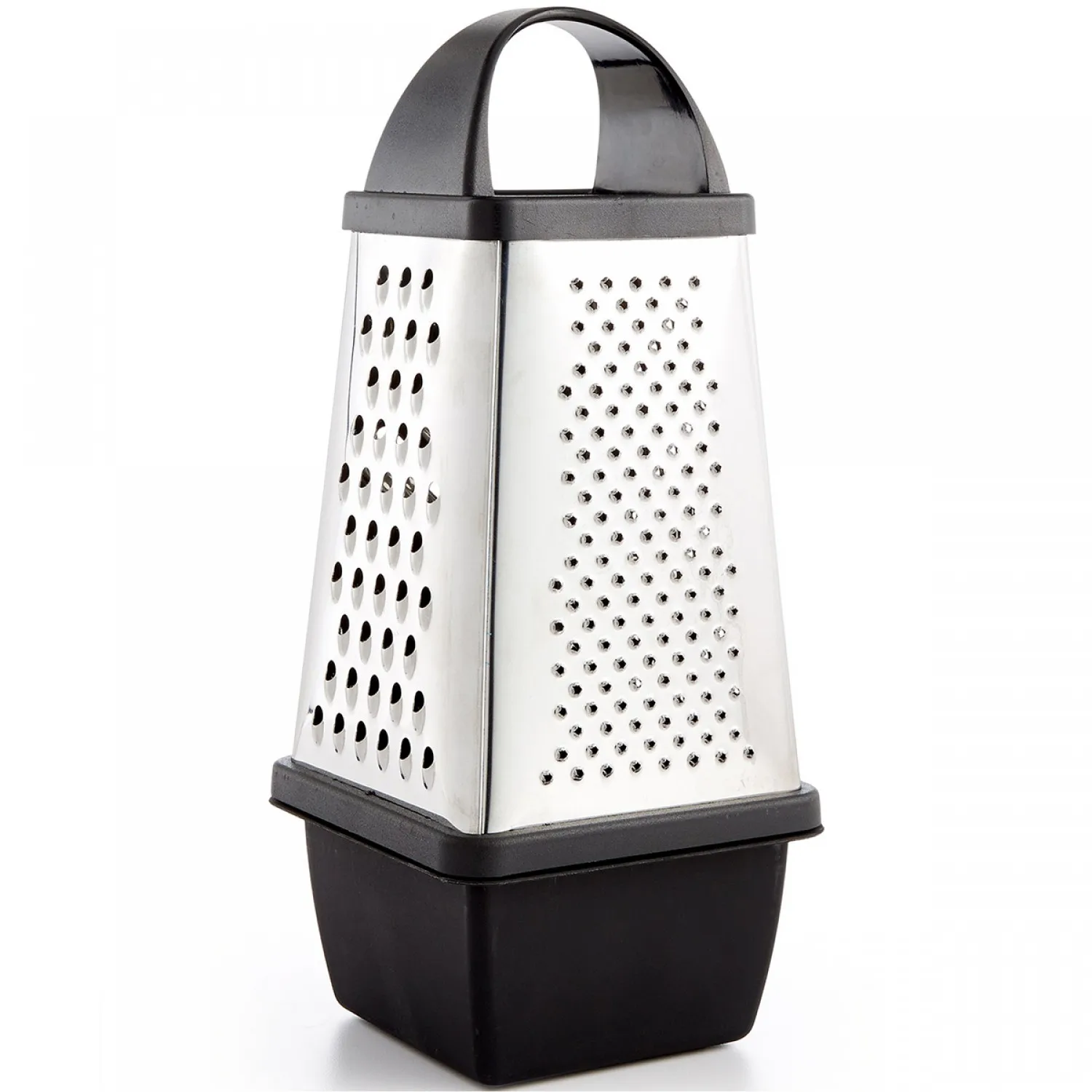 Food Grade 6'' Kitchen Stainless Steel Vegetable Grater With Container